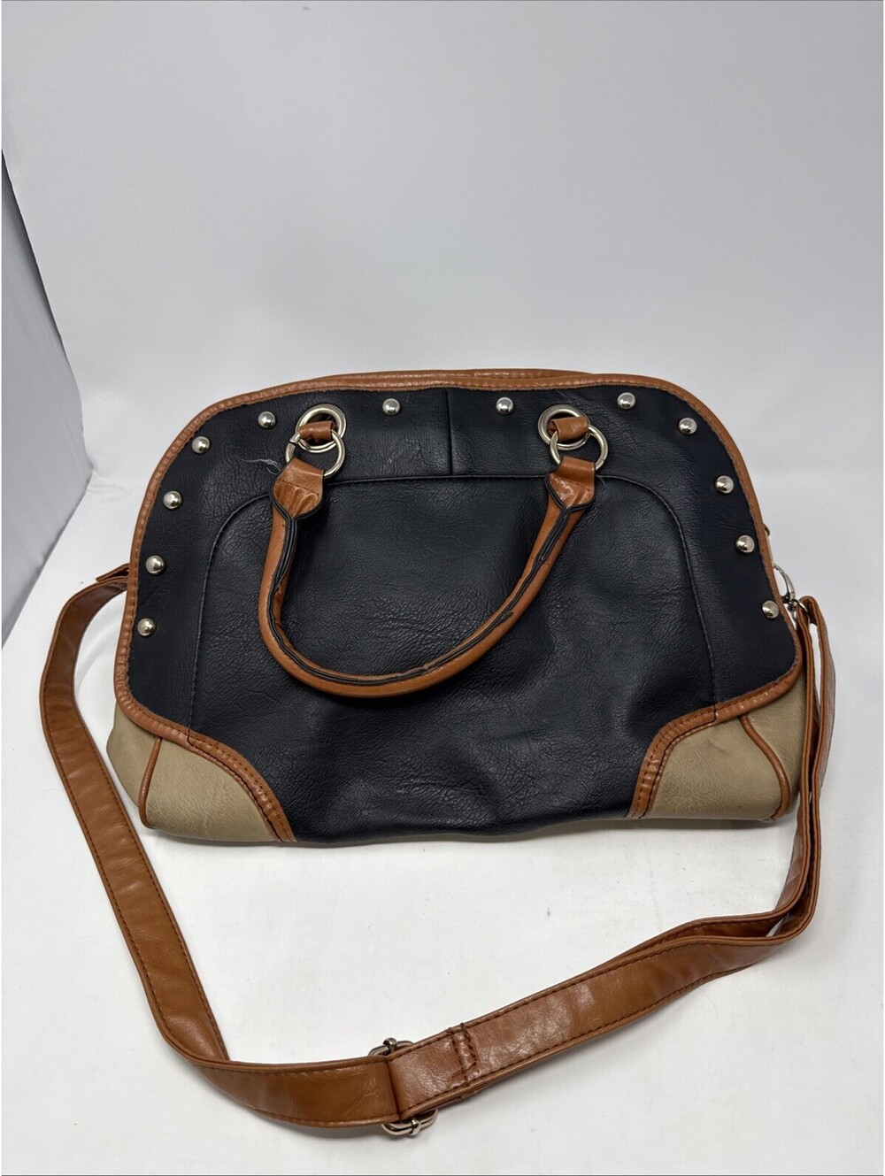Women’s Black And Brown Purse Bag Yoki